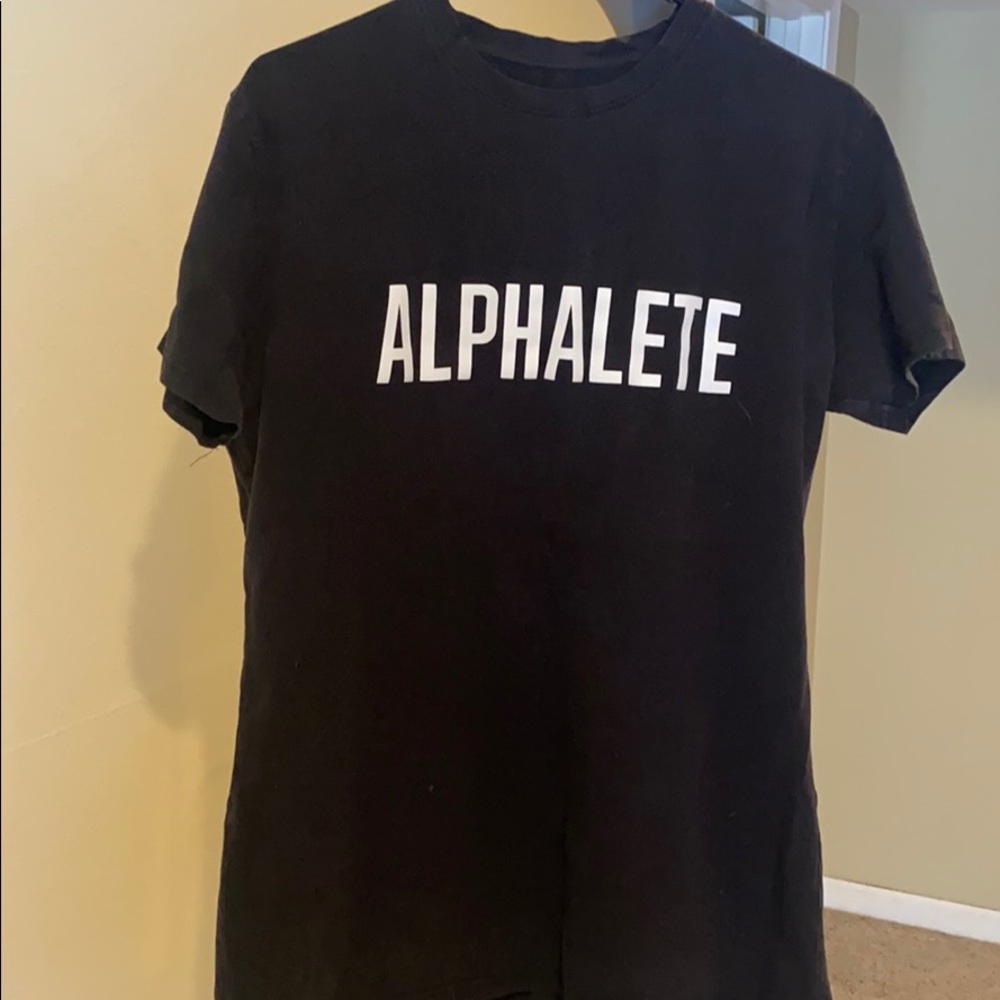 Men’s Aphalete shirt. Medium. Black